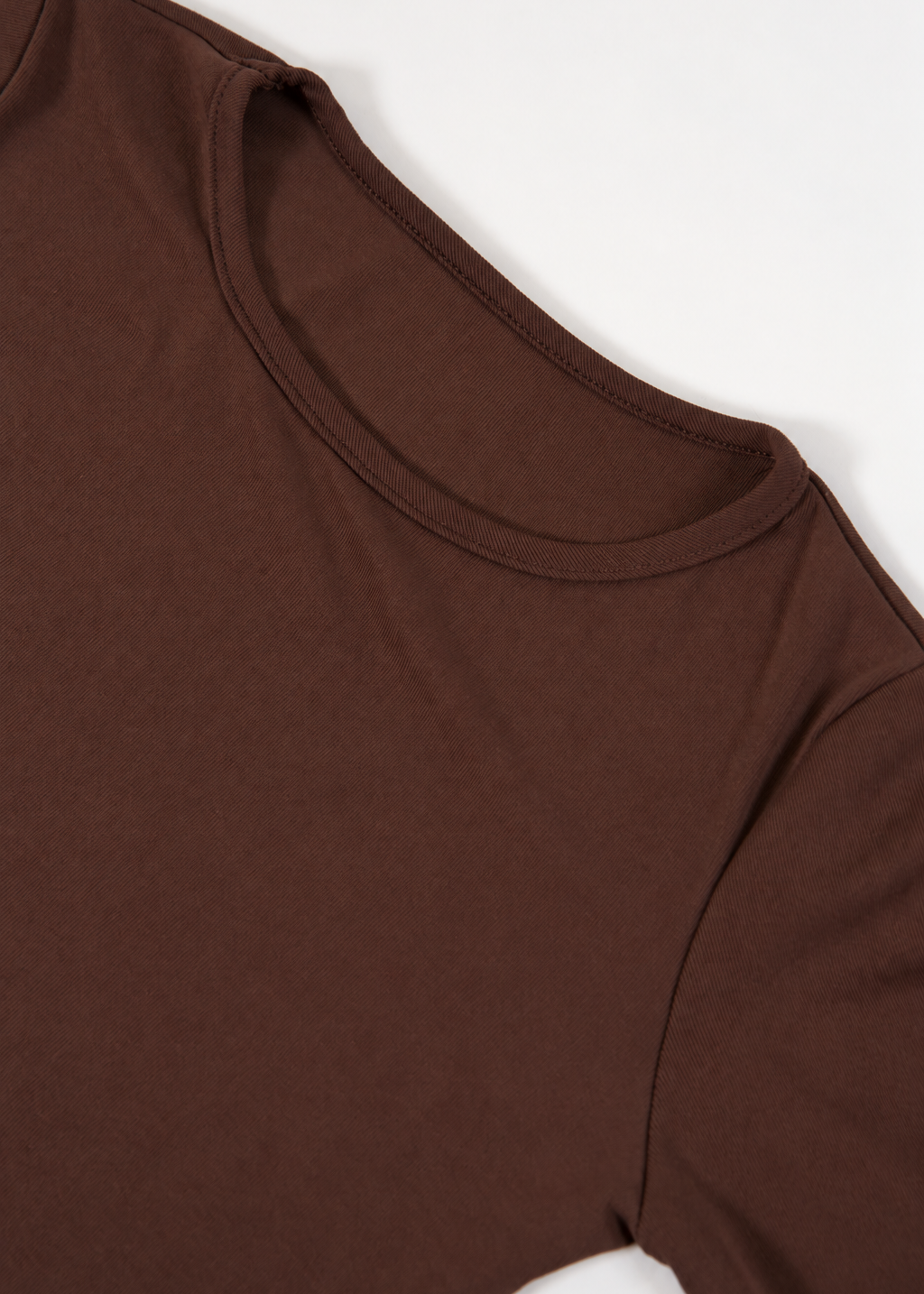 Long Sleeve Basic Cropped Top